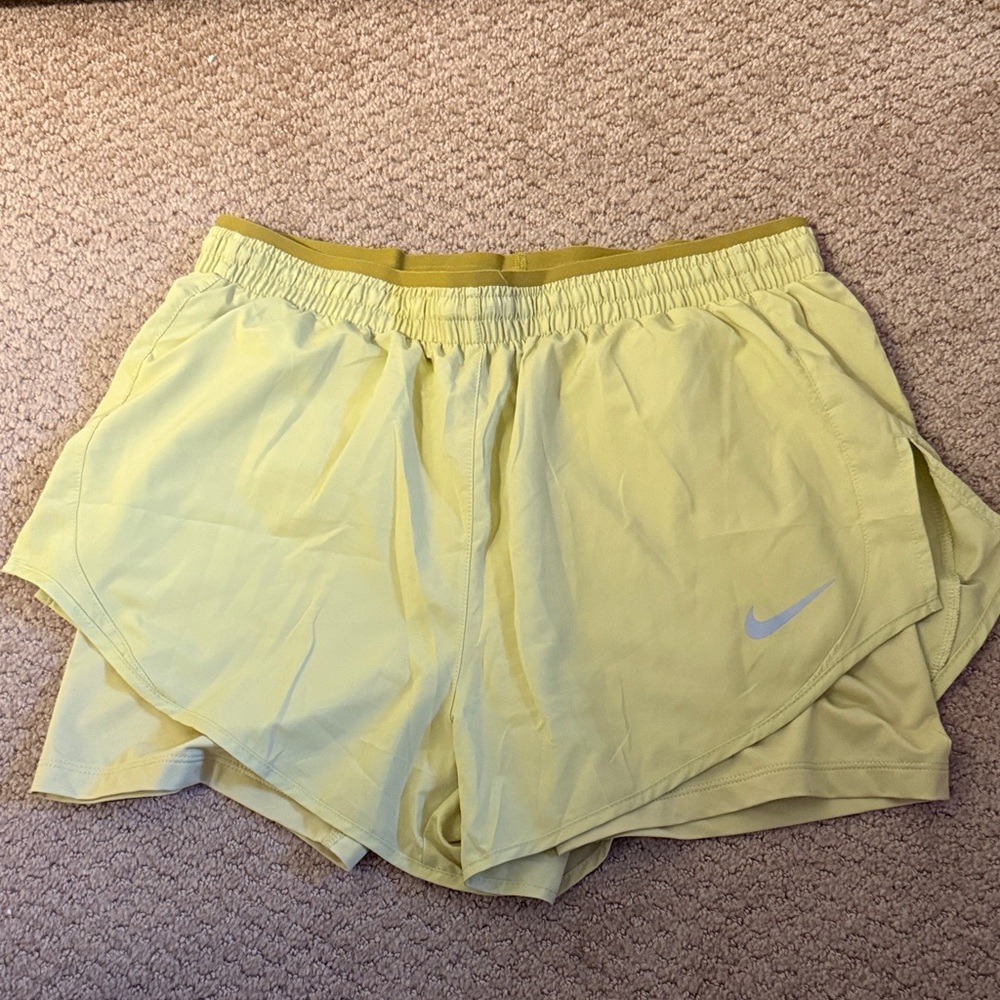Nike and Adidas Womens Running Shorts Set - Black, Yellow, Blue - Picture 2 of 7
